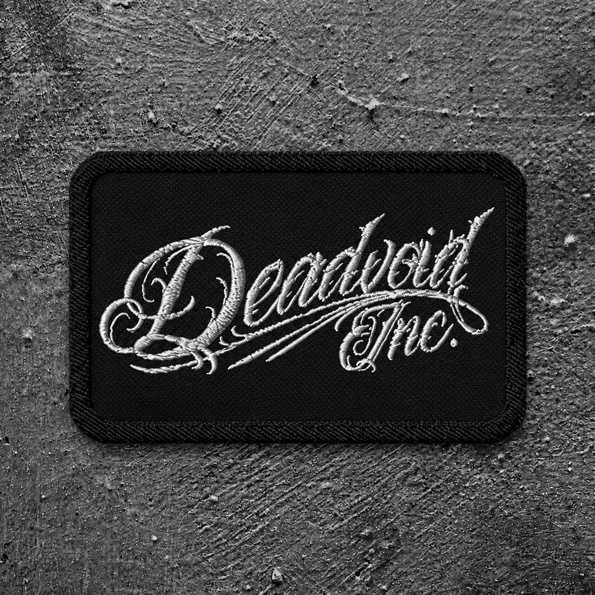 Embroidered Deadvoid Inc patches