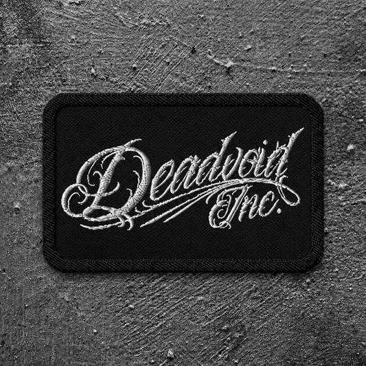 Embroidered Deadvoid Inc patches